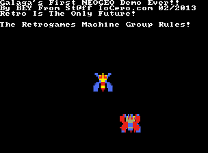 Galaga Demo