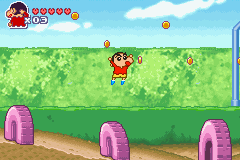 Shinchan contra los Munecos de Shock Gahn
