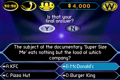 Who Wants to Be a Millionaire