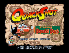 QuackShot Starring Donald Duck ~ QuackShot - Guruzia Ou no Hihou