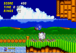 Drop Dash in Sonic 2