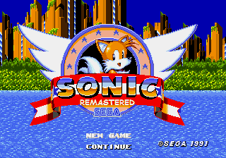 Sonic Remastered Final Version