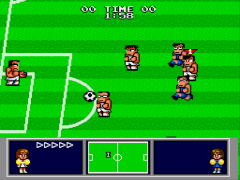 Nekketsu Koukou Dodgeball Bu - Soccer Hen MD