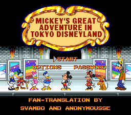 Mickey no Tokyo Disneyland Daibouken