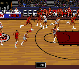 NBA Pro Basketball - Bulls vs Blazers